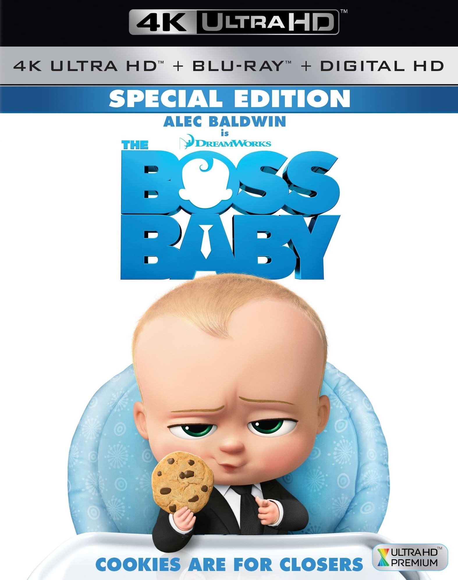 The Boss Baby 2017 (4K ULTRA HD + BLURAY)